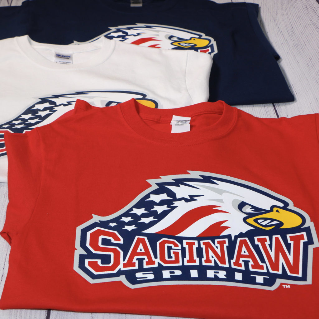 Adult Spirit Logo TShirt Saginaw Spirit Store