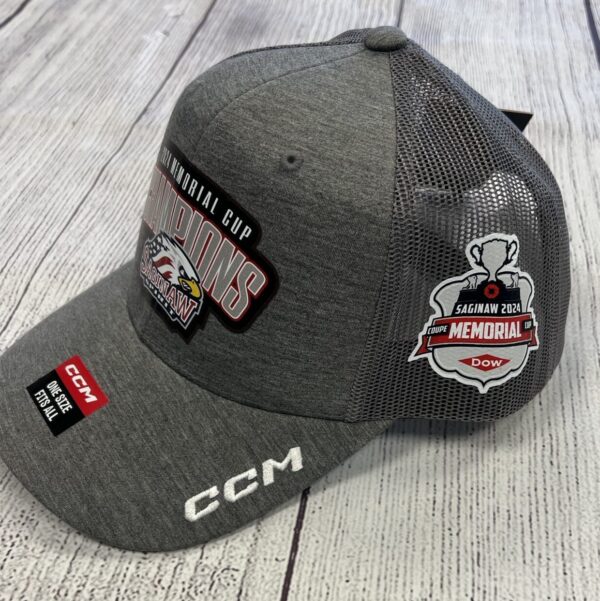 Memorial Cup Champion Hat- ScreenPrint | Saginaw Spirit Store